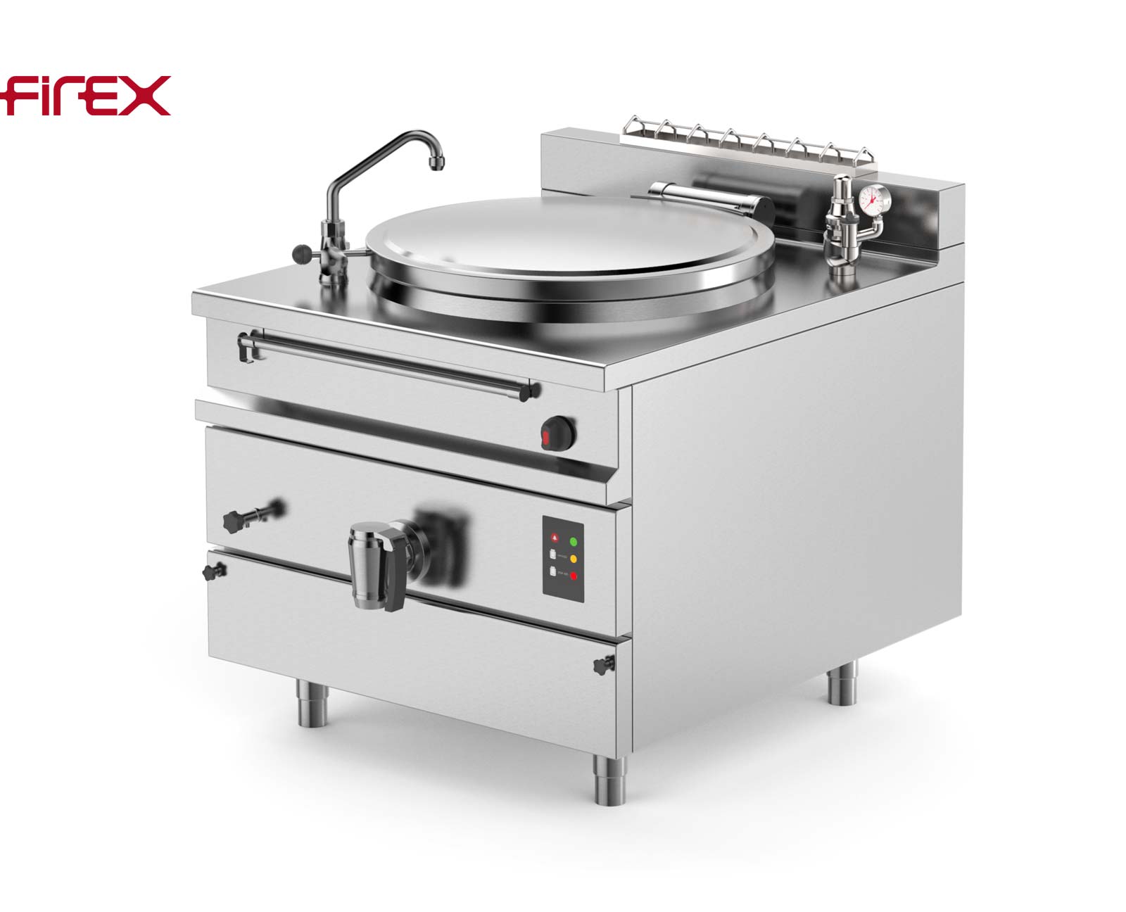 Firex Easypan Extragrosse Kochkessel mit 100, 200, 300, 400, 500 Liter
